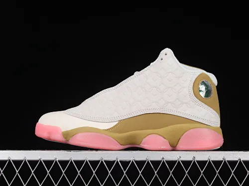 All categories Air Jordan Jordan series basketball shoes Air Jordan 13 cost-effective version Air Jordan 13 RETRO CNY AJ13 Jordan 13 celebrates the Chinese New Year Copper coins white and yellow powder CW4409-100